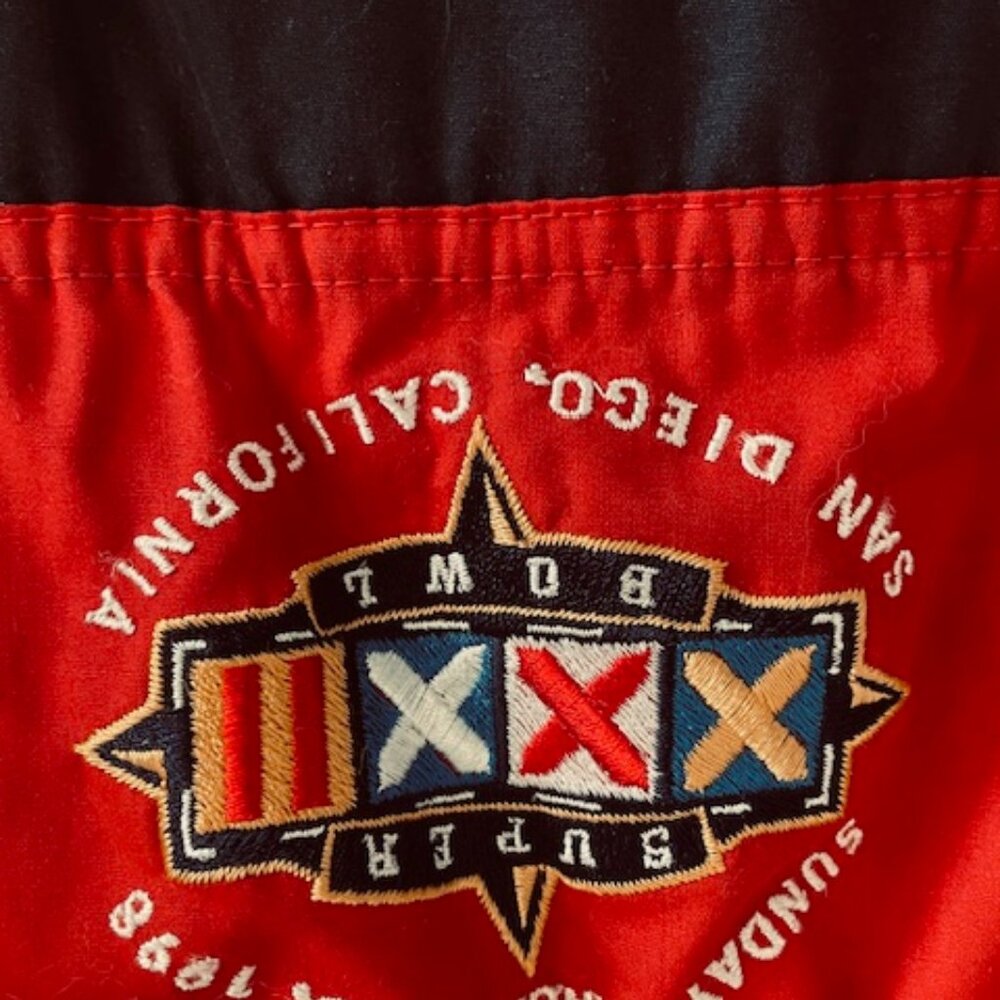 Superbowl NFL Jacket 1998 Denver and Greenbay